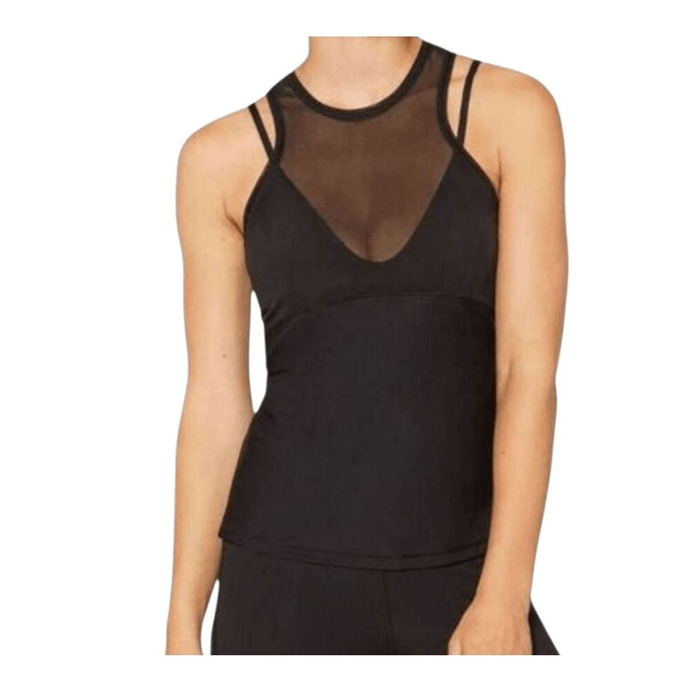 LULULEMON ATHLETICA Fresh In Mesh Tank Size 2